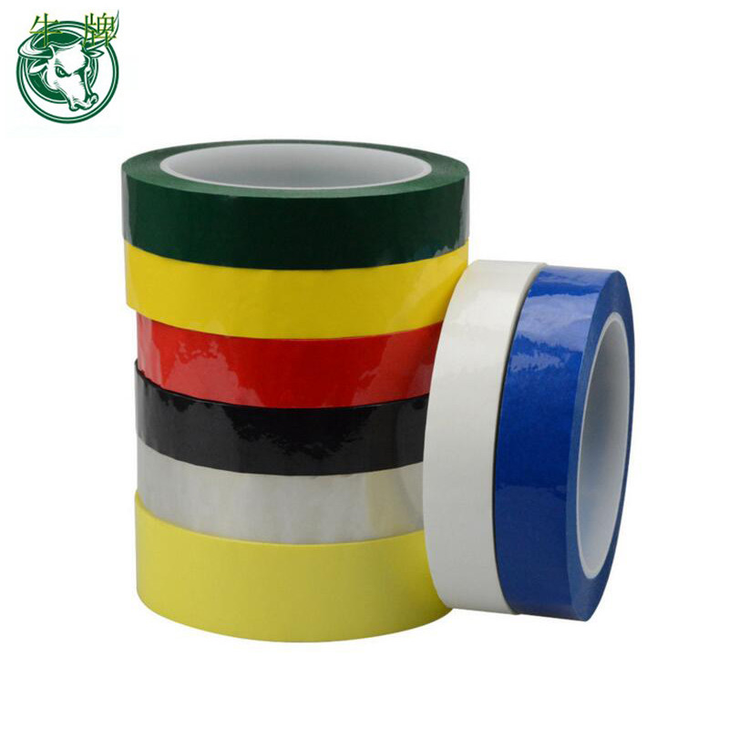 Ruban polyester noir anti-âge en polyester mylar pour interrupteur d'alimentation